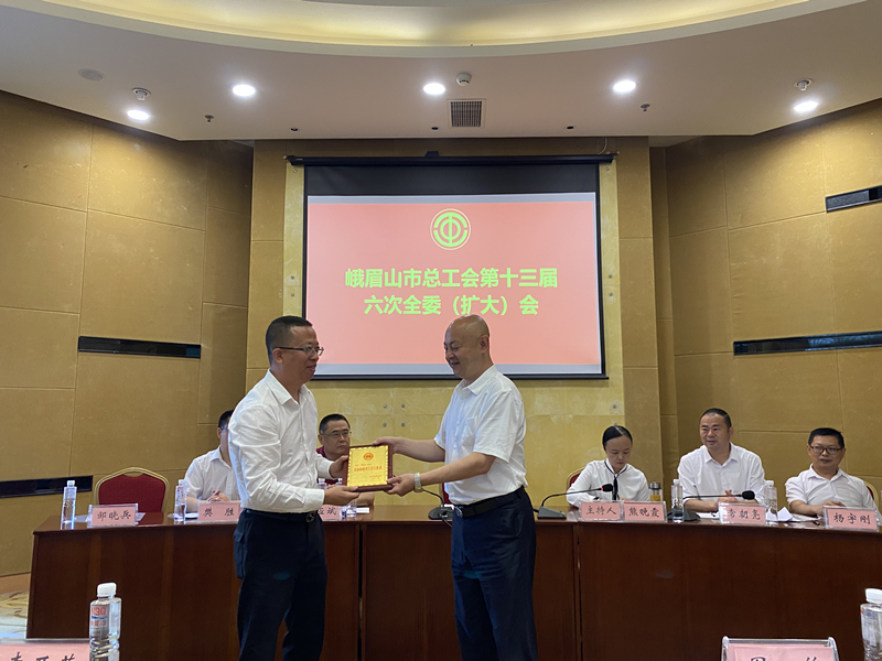 腾龙集团工会荣获“四川省模范职工之家”称呼1