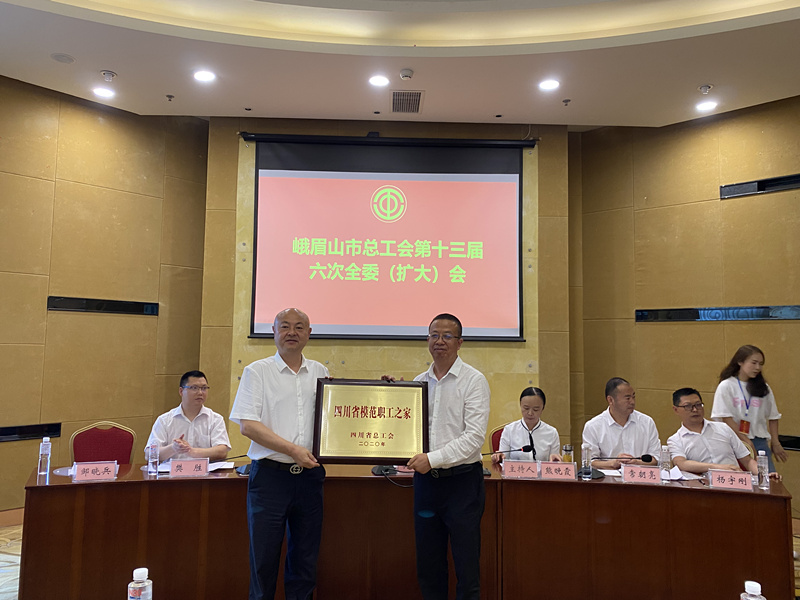 腾龙集团工会荣获“四川省模范职工之家”称呼